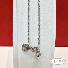 White Gold Filled Bokalánc  - Csavart