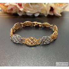  18 K Gold Filled multicolor karkötő - Édua