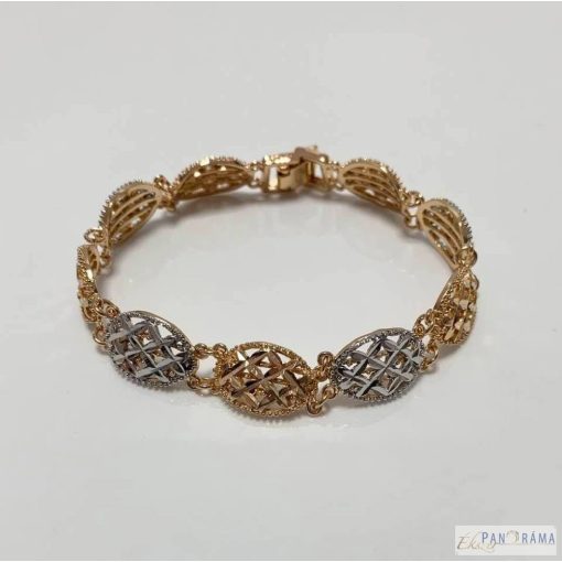  18 K Gold Filled multicolor karkötő - Édua