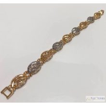  18 K Gold Filled multicolor karkötő - Édua