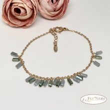 18K Gold filled Karkötő és bokalánc - Imola