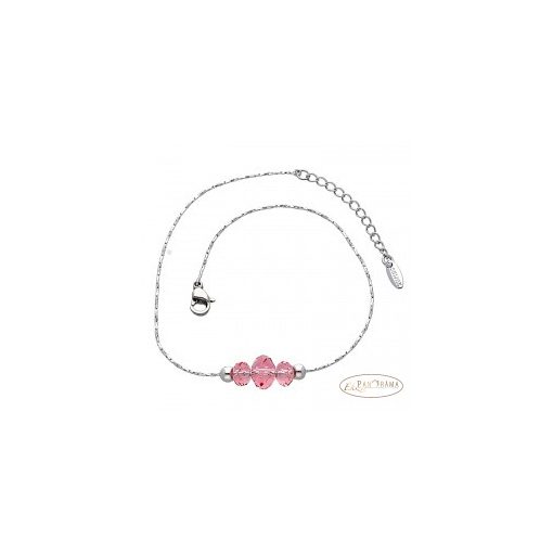 White Gold Filled Bokalánc eredeti kristályokkal - Diana