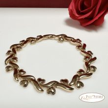 18K Gold Filled karkötő - Molly gold