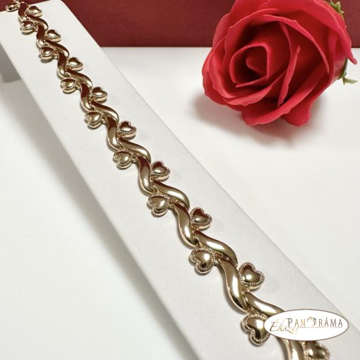 18K Gold Filled karkötő - Molly gold