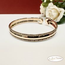 18K Gold Filled  nyitott karperec - Marily