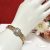 18K Gold Filled karkötő kristályos fejjel- Írisz gold