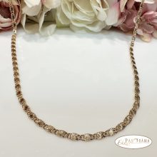  18K Gold Filled, antiallergén nyaklánc  - Orchidea 45