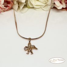  18K  Gold Filled Medál nyaklánccal - Angel Gold