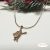   18K Gold Filled, antiallergén medálos nyaklánc  - Angel star