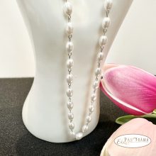 Nemesacél alapú Gyöngyös nyaklánc - Erica