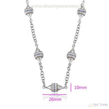  Gold Filled  nyaklánc - Déva blue