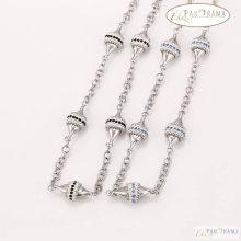  Gold Filled  nyaklánc - Déva blue