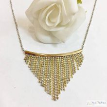 Gold Filled  multi color nyaklánc - Flavia