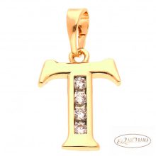  18K Gold Filled - Betűmedál VÁLASZTHATÓ