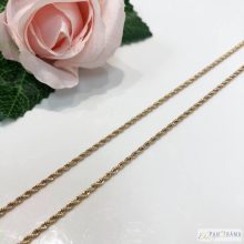  18 K Gold Filled  két színű medál- Lora