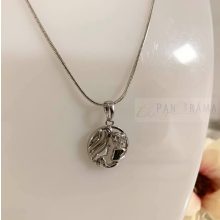 White Gold Filled  medál - Athen