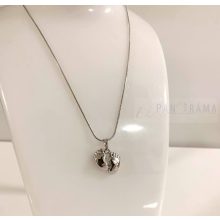 White Gold Filled  medál - Prága