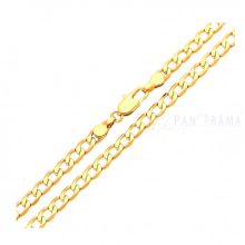  18 K Gold Filled  nyaklánc - Classic Gold 50/4,6