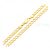 18 K Gold Filled nyaklánc - Classic Gold 45/4,3