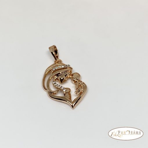 18k Gold Filled nyaklánc medállal - mom&son2