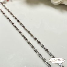  White Gold Filled antiallergén nyaklánc - Leah