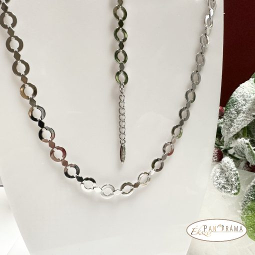  White Gold Filled szett Nyaklánc  karkötővel - Henrietta 