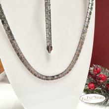  White Gold Filled szett Nyaklánc  karkötővel - Heléna