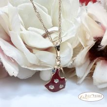 Antiallergén, 18K Gold Filled medálos nyaklánc - Princess 