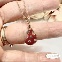 Antiallergén, 18K Gold Filled medálos nyaklánc - Princess 