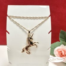 18K Gold Filled antiallergén nyaklánc - Unicorn