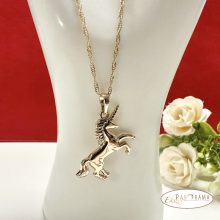 18K Gold Filled antiallergén nyaklánc - Unicorn