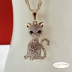 18K Gold filled medál- Catty