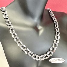  White Gold filled  nyaklánc és karkötő szett - Melissa