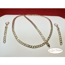 14K Gold Filled nyaklánc,  karkötő és fülbevaló szett - Orchidea