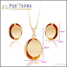 18K Gold Filled szett Esztilla
