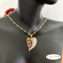 18K Gold Filled szett - Leaves