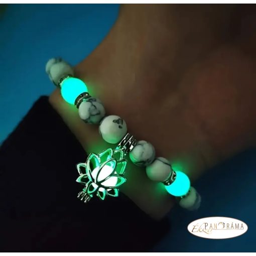 Ásványkő karkötő - Howlit