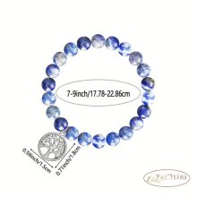 Anyáknapi ásványkő karkötő -Lazurit