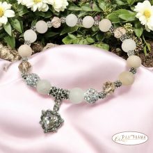 Ásványkő karkötő - Aventurin