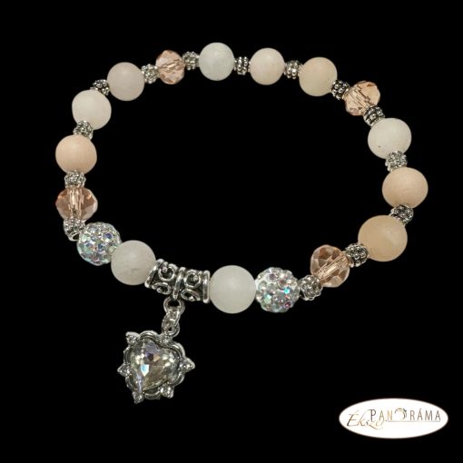 Ásványkő karkötő - Aventurin