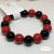 Ásványkő Karkötő  - black&red