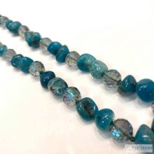 Ásvány-gyöngy nyaklánc - Ava