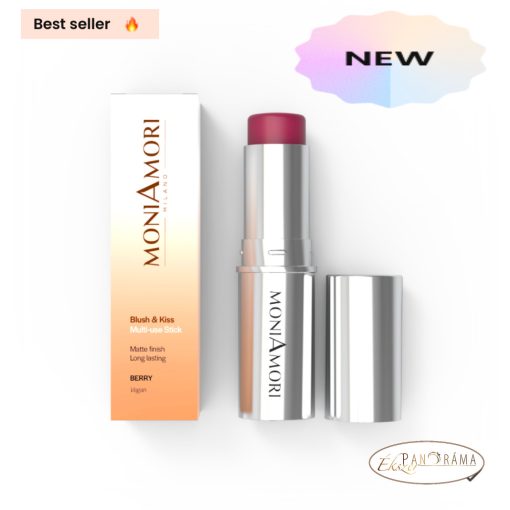 MoniAmori Blush & Kiss Stick - Bogyós CHOGAN 7g