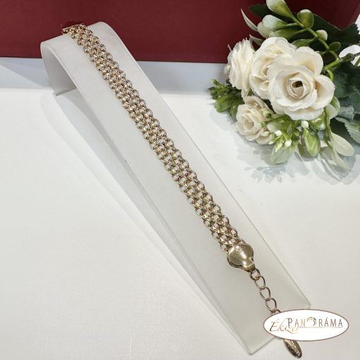Antiallergén,  18K Gold Filled karkötő - Leila 