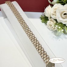 Antiallergén,  18K Gold Filled karkötő - Leila 