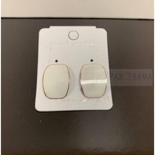 Nemesacél fülbevaló - Gina