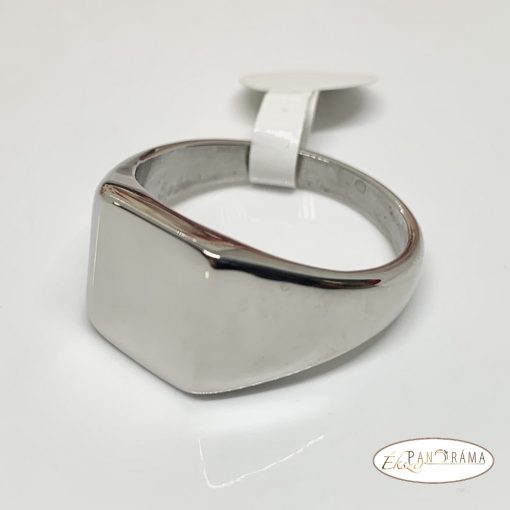 Nemes acél férfi pecsét gyűrű -  Joel