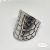 Nemes acél férfi pecsét gyűrű -  Rock