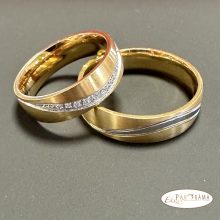 Nemesacél karika gyűrű, kő nélkül - Tirana