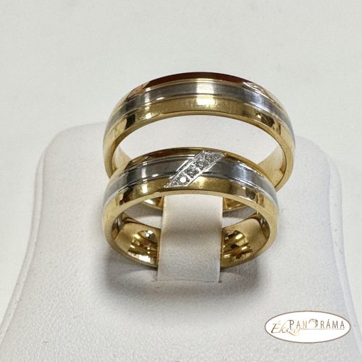 Nemesacél karika gyűrű, kő nélkül - Bristol